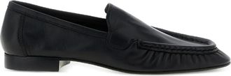ARMARIUM curled-toe leather loafers - Black