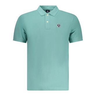 North Sails Polo Shirts, male, Blue, Size: 2XL Short-Sleeved Polo Shirt