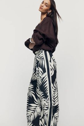 Hutch Palm Print Pants