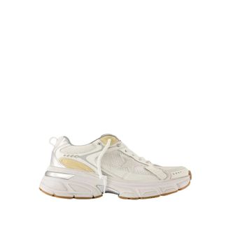 Golden Goose Sneakers, female, White, Size: 10 US White Sneakers - Synthetic Leather - Round Toe