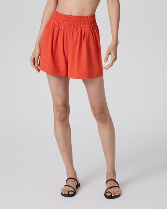 Vuori Clothing Villa Shorts | Bright Poppy | XS, Size Extra Small