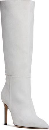 BEAUTIISOLES Yara Pointed Toe Knee High Boot in Off White at Nordstrom, Size 6.5