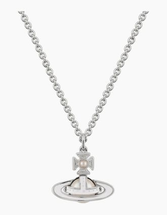 Vivienne Westwood Womens Simonetta Bas Relief Pendant Silver - Size: OS