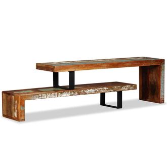 vidaXL Mueble Para Tv De Madera Maciza Reciclada Vidaxl