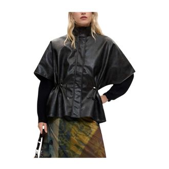 Desigual Mujer, Chaquetas, Negro, Talla: ONE Size