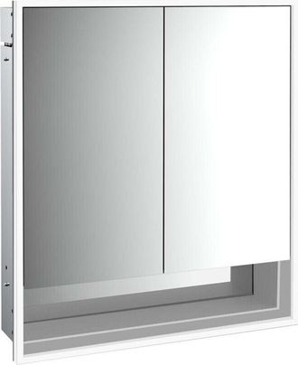 Emco Emco - Loft Armario Con Espejo Iluminado Con Balda Inferior, 600 Mm