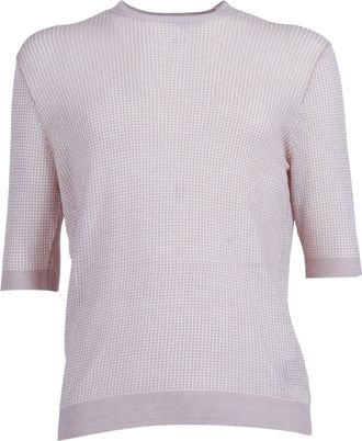 Ballantyne Textured Relaxed Short Sleeve Pullover