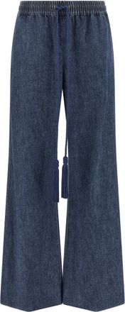 Valentino Garavani Cotton Fla Womens Jeans