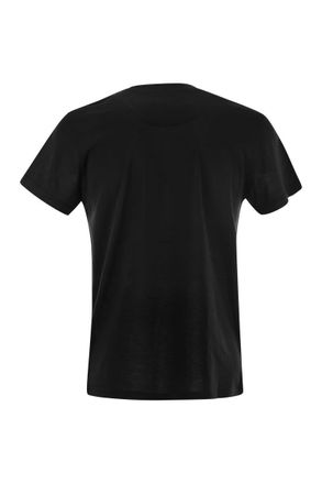PT01 Zijde-en-katoen T-shirt
