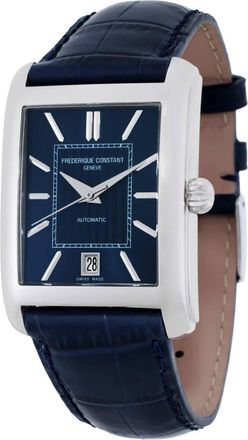 Frederique Constant Classics Carree Automatic Blue Dial Mens Watch FC-303N4C26