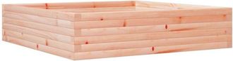 vidaXL Jardinera Madera Maciza De Abeto Douglas 100x100x23 Cm Vidaxl