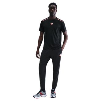 Nike Heren-T-shirt met zeshoekig logo (Zwart)