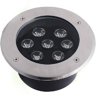 Trade Shop Trade Shop Traesio - Trade Shop - Led Faretto Segnapassi Watt Giardino Ip65 Calpestabile Para External - -7 Vatios