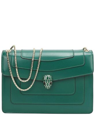 Tiffany & Fred Fold-Over Smooth Leather Crossbody