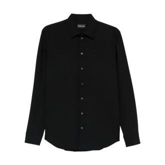 Emporio Armani Hombre, Camisas, Negro, Talla: XL