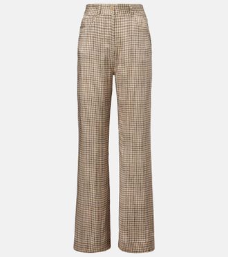 Acne Studios Pantaloni Poltana a quadri
