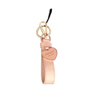 Twinset Metalen Mode Oorbellen - Dames - Sleutelhangers & Tashangers - Roze - ONE Size - Accessoires