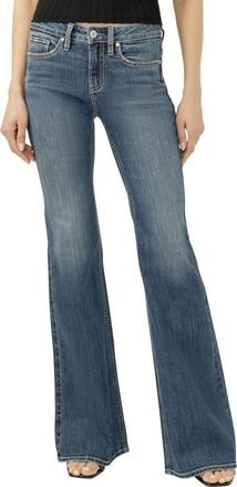Silver Jeans Co Suki Flare Leg Jeans in Beverly at Nordstrom, Size 30 X 31