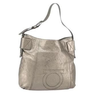 Ferragamo Borsa a spalla in pelle Pre-owned - - Pre-owned - Donna - Giallo - ONE SIZE