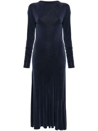 Andamane Midi-jurk - Blauw