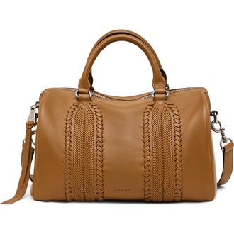Aim&eacute;e All For Love Leather Satchel in Latte at Nordstrom