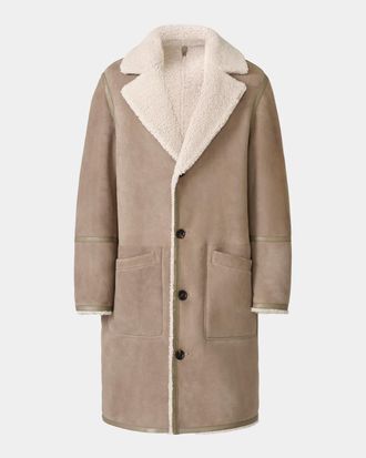 Mackage Men & apos;s Clyde Reversible Shearling Jacket