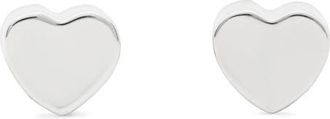 Kate Spade New York heart stud earrings in Silver at Nordstrom