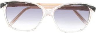 Saint Laurent Pre-owned Acetate sunglasses - Dames - Vintage Accessoires - Veelkleurig - ONE Size - Vintage