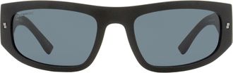 Dsquared2 0016-S Sport Frame Sunglasses - Black