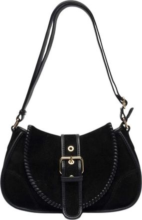 Núnoo Dames, Tassen, Zwart, Maat: ONE Size Suède