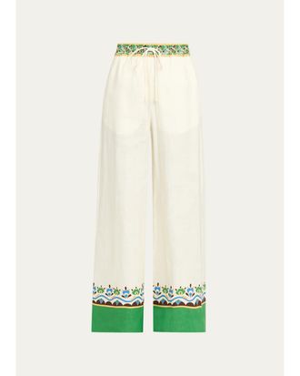 Alemais Bridgette Wide-Leg Pants