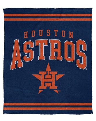 Pegasus Sports Houston Astros Mlb Vintage Cozy Knit Blanket