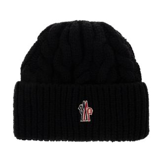 Moncler Apr&egrave;s-Ski Muts - Dames - Hoeden - Zwart - ONE Size - Wol - Accessoires