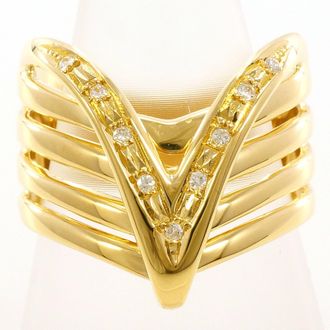 C&A Yellow Gold Yellow Gold (18K) Band Ring (Pre-Owned)