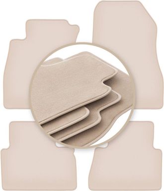 OEM Alfombrillas Beige Premium Para Nissan Juke F15 Crossover 2010-2017