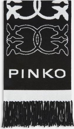 Pinko Svezia Sciarpa Jacquard Logo