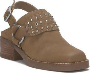 Lucky Brand Kalv Studded Clog in Dk Natural Mnubuc at Nordstrom Rack, Size 6.5