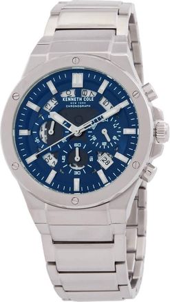 Kenneth Cole Chronograph Quartz Blue Dial Mens Watch KCWGI0058302