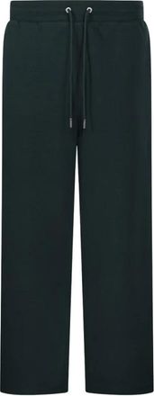 Ami Joggingbroek met contrasterende Ami de Coeur - Heren - Sweatpants - Groen - S - Katoen - Broeken