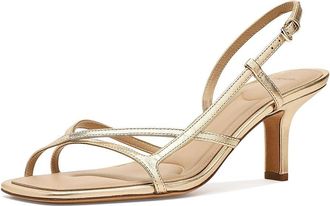 Vince Lilian Slingback Womens Sandals Champagne : 8.5 M, Leather