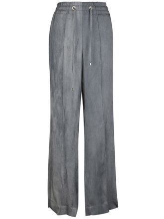 Seafarer Brown Pantalone Breeze Relaxed Wide-Leg Pants