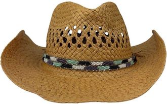 Nicole Miller Straw Rancher Hat