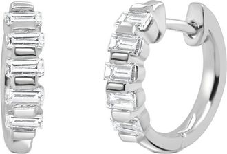 Sabrina Designs 14K 0.45 Ct. Tw. Diamond Huggie Earrings