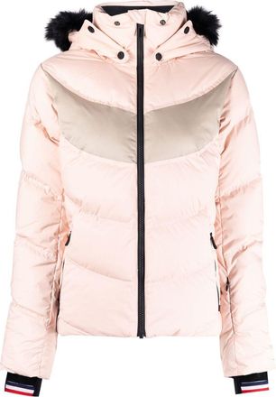 Rossignol Signature down ski jacket - women - Duck Down/Duck Feathers/Acrylic/Modacrylic/Nylon - M - Pink