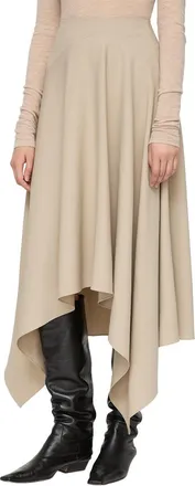 Lafayette 148 New York Wool-Blend Handkerchief Skirt