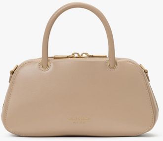 Kate Spade New York Womens Gracie Mini Bag - Taupe Leather - One Size