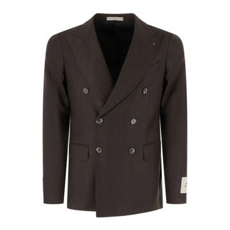 Corneliani Tailored Blazer - Heren - Jassen - Bruin - Maat: L