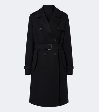 Fendi Cappotto in lana doppiopetto