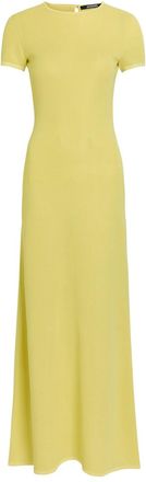 Jacquemus Le Robe Maille Woven Maxi Dress - Yellow - 34 (UK6 / XS)