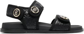 Ferragamo Logo-Plaque Detail Sandals